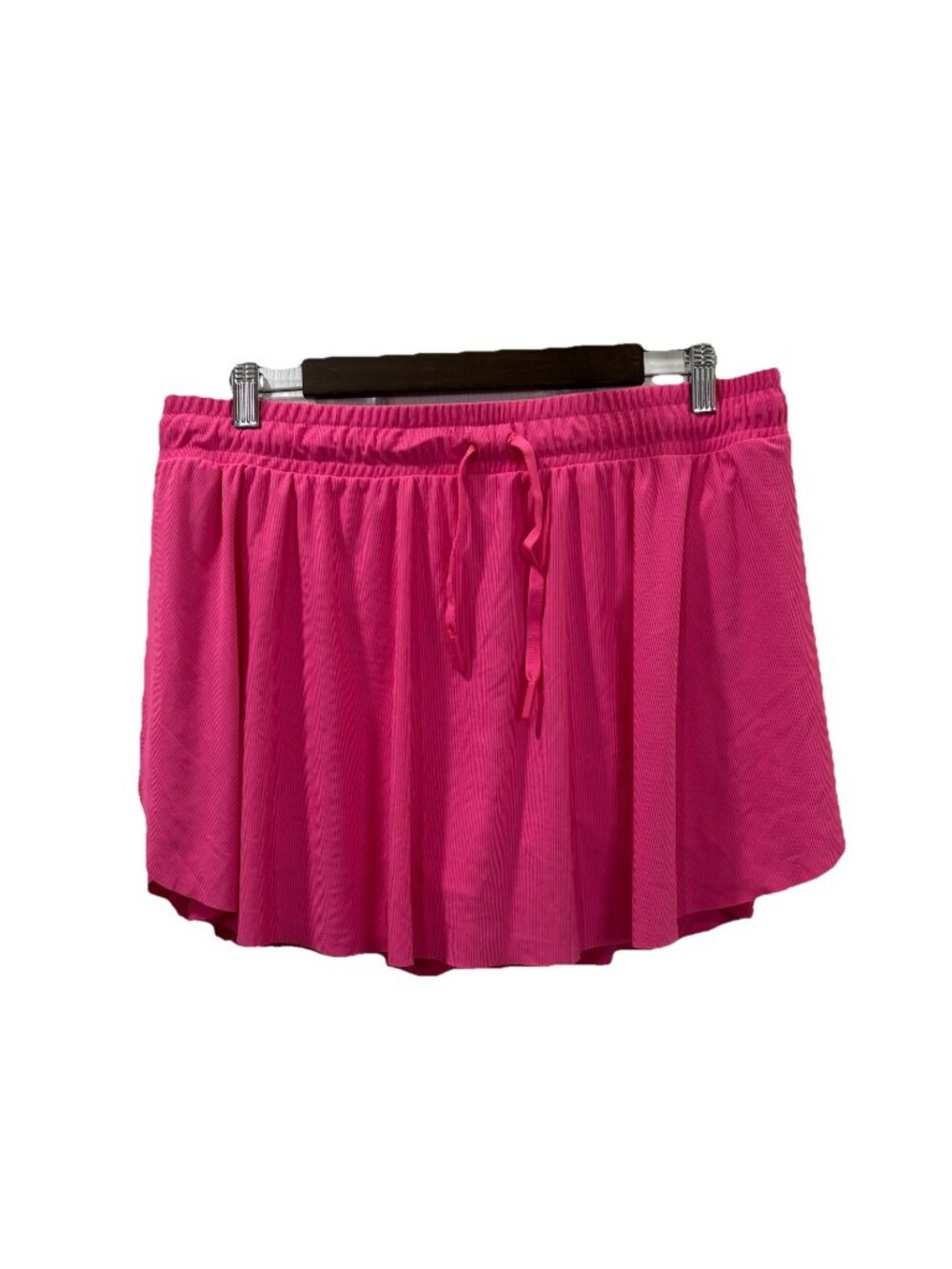 Gaiam Hot Pink Athletic Skort Elastic Waist Size XL